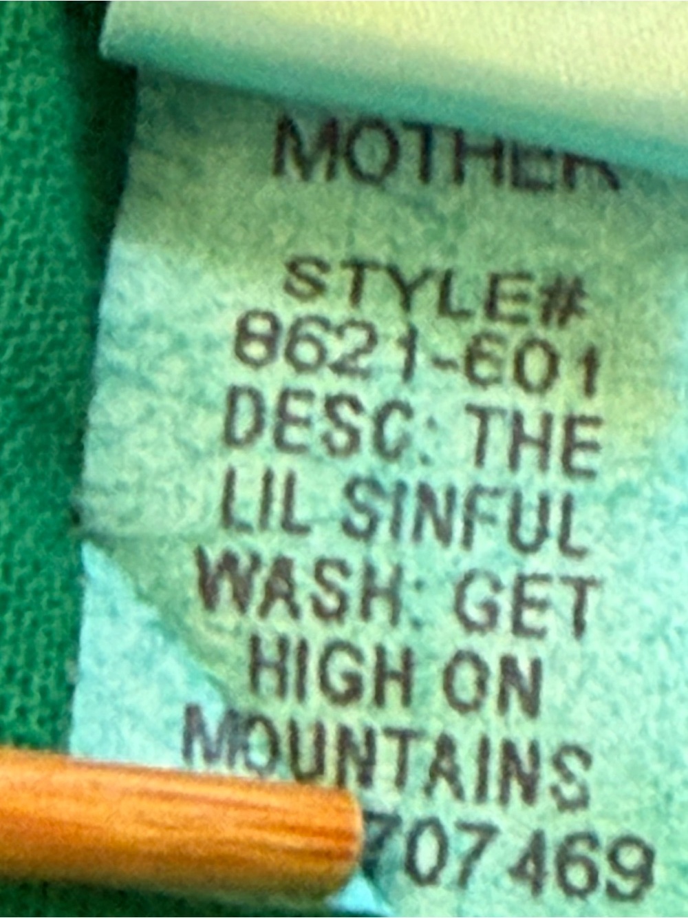 MOTHER 'Get High on Mountains' Graphic Tee - Picture 10 of 10